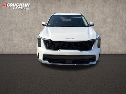 Snow White Pearl 2025 Kia Sorento Hybrid EX