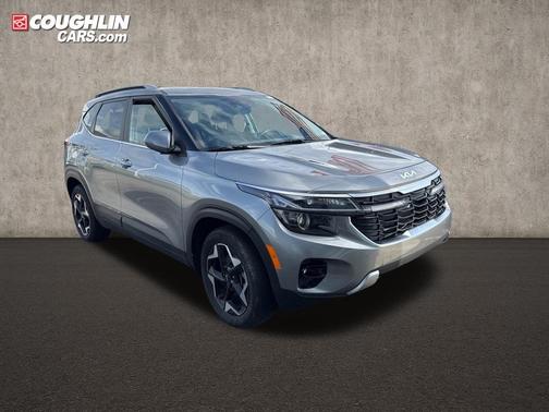 Steel Gray 2024 Kia Seltos EX