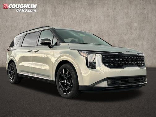 Ivory Silver 2025 Kia Carnival Hybrid SX PRESTIGE