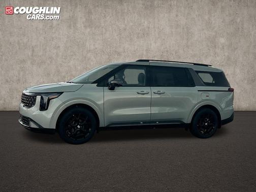 Ivory Silver 2025 Kia Carnival Hybrid SX PRESTIGE