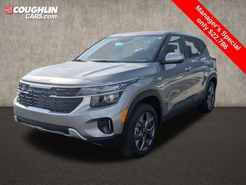 Steel Gray 2025 Kia Seltos LX