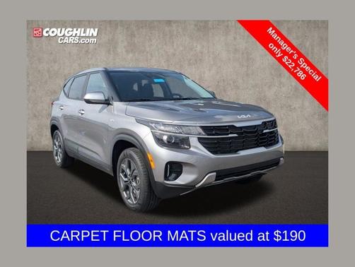 Steel Gray 2025 Kia Seltos LX