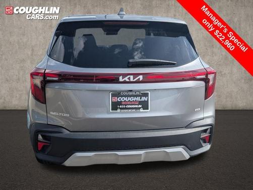 Steel Gray 2025 Kia Seltos LX