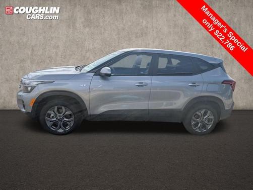 Steel Gray 2025 Kia Seltos LX