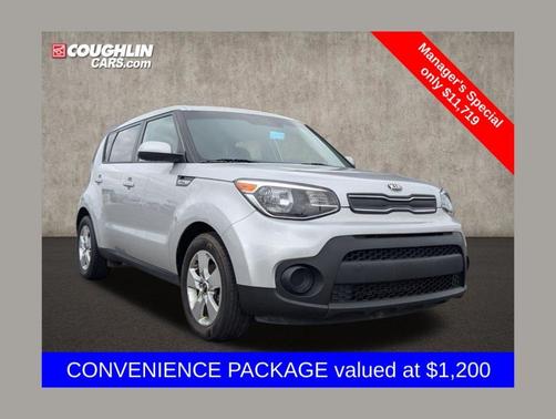 Bright Silver 2018 Kia Soul Base