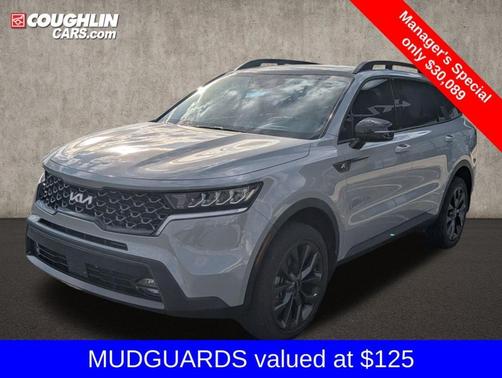 Wolf Gray 2023 Kia Sorento X-Line EX