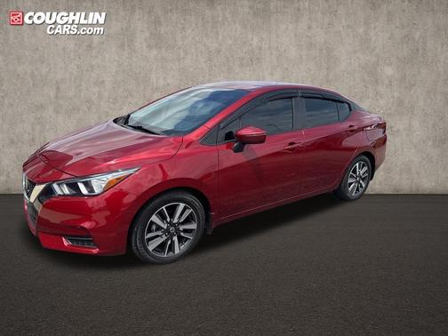 Scarlet Ember 2021 Nissan Versa 1.6 SV