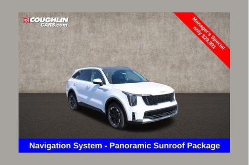 Glacial White Pearl 2025 Kia Sorento S