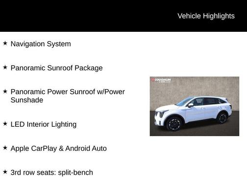 Glacial White Pearl 2025 Kia Sorento S