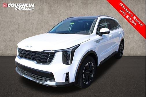 Glacial White Pearl 2025 Kia Sorento S