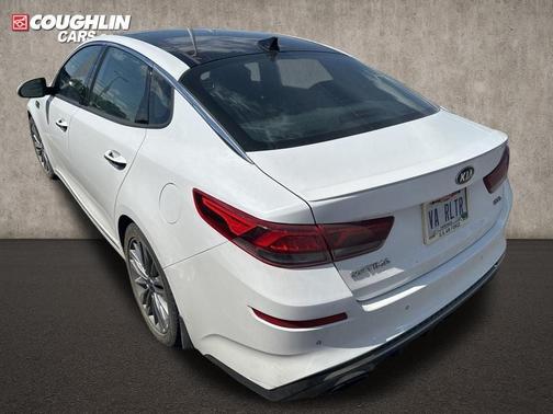 Snow White Pearl 2019 Kia Optima SX Turbo