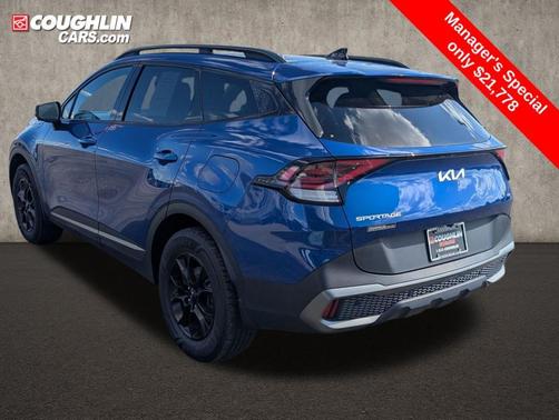 Sapphire Blue 2023 Kia Sportage X-Pro Prestige