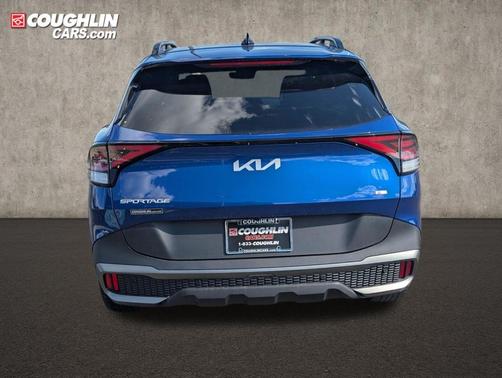 Sapphire Blue 2023 Kia Sportage X-Pro Prestige