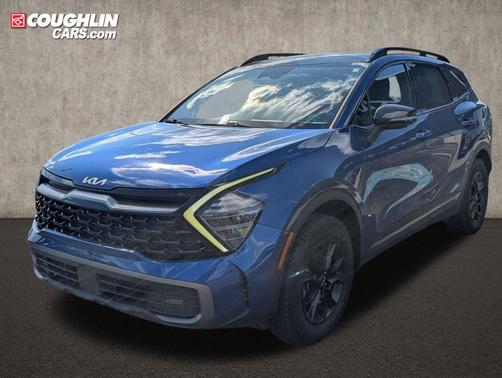 Sapphire Blue 2023 Kia Sportage X-Pro Prestige