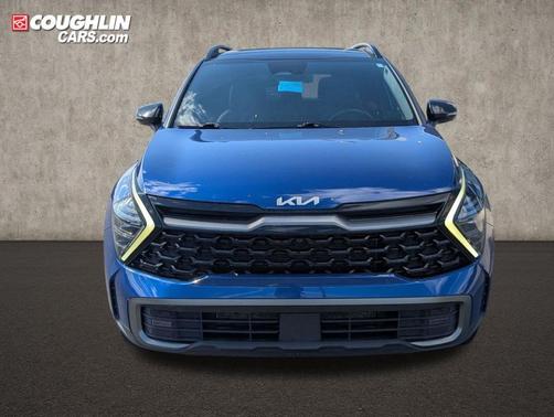 Sapphire Blue 2023 Kia Sportage X-Pro Prestige