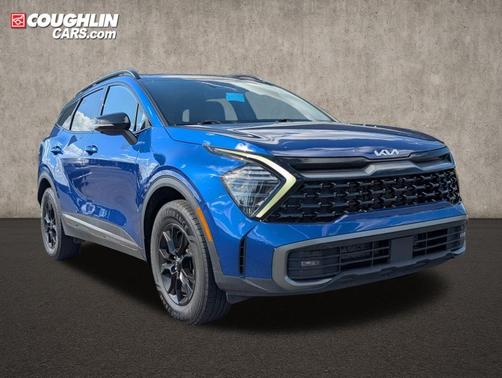 Sapphire Blue 2023 Kia Sportage X-Pro Prestige