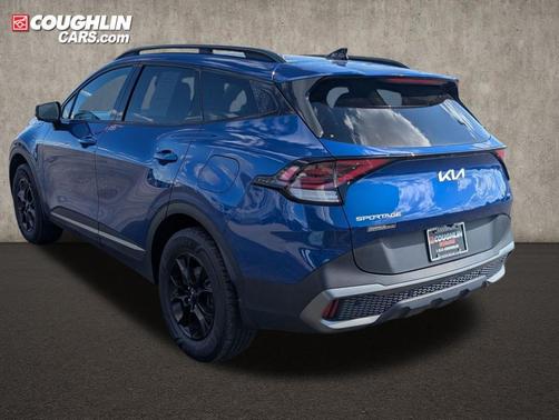 Sapphire Blue 2023 Kia Sportage X-Pro Prestige