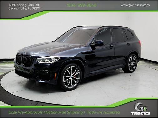 Black 2021 BMW X3 M40i
