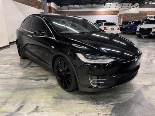 Black 2018 Tesla Model X 75D