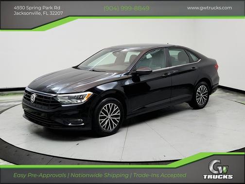Blue 2019 Volkswagen Jetta 1.4T R-Line