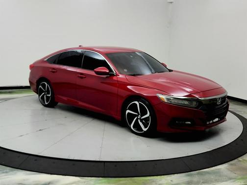 Red 2018 Honda Accord Sport