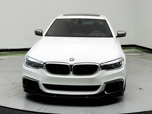 White 2018 BMW M550 i Xdrive