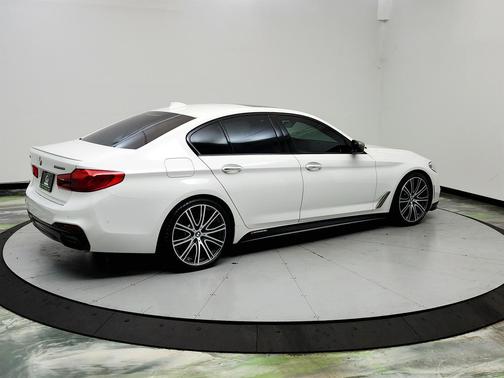 White 2018 BMW M550 i Xdrive