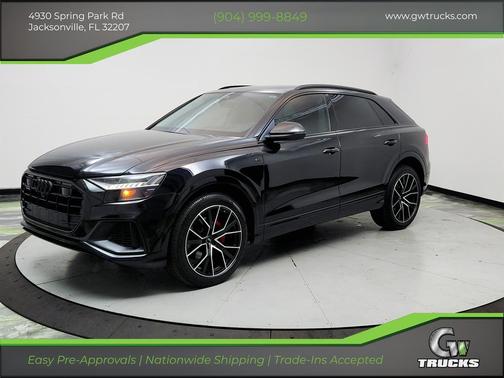 Black 2019 Audi Q8 3.0T Prestige
