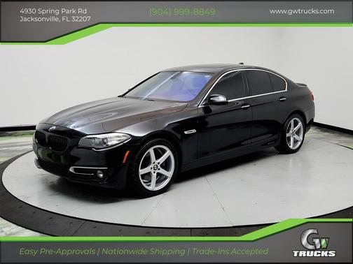 Black 2015 BMW 535 535i