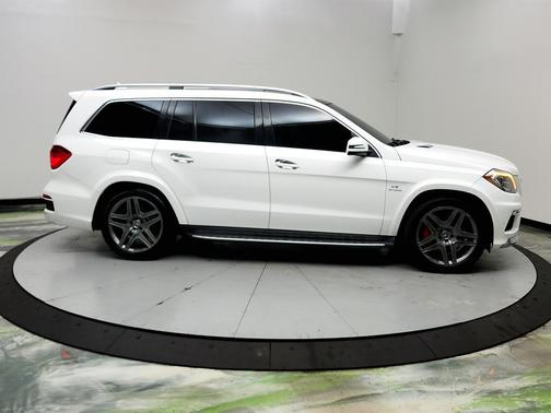 White 2015 Mercedes-Benz GL-Class GL 63 AMG