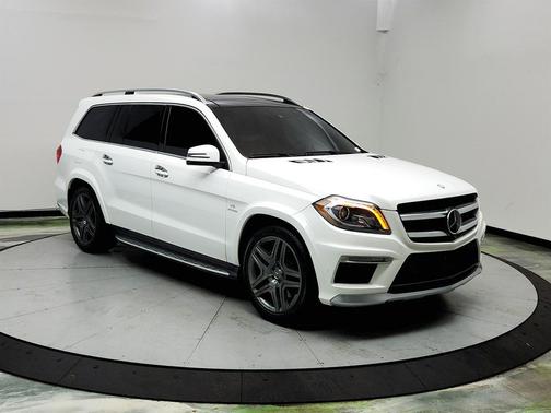 White 2015 Mercedes-Benz GL-Class GL 63 AMG