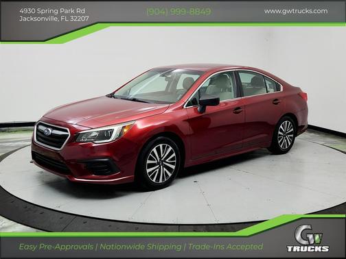 Red 2019 Subaru Legacy Base