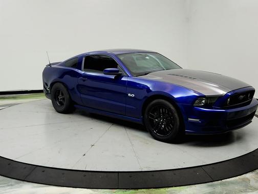 Blue 2013 Ford Mustang GT