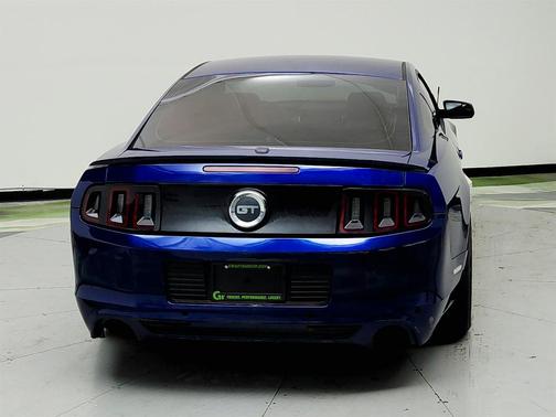 Blue 2013 Ford Mustang GT