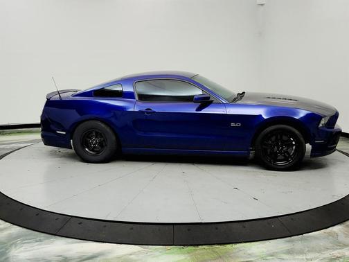 Blue 2013 Ford Mustang GT