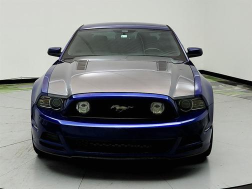 Blue 2013 Ford Mustang GT