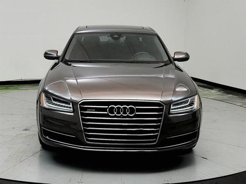 Brown 2015 Audi A8 4.0T
