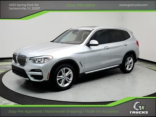 Aluminum 2021 BMW X3 sDrive30i