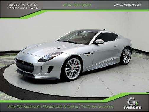 Gray 2016 Jaguar F-TYPE R
