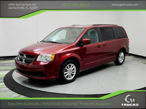 Red 2015 Dodge Grand Caravan SXT