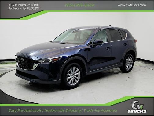 Blue 2022 Mazda CX-5 2.5 S Preferred Package