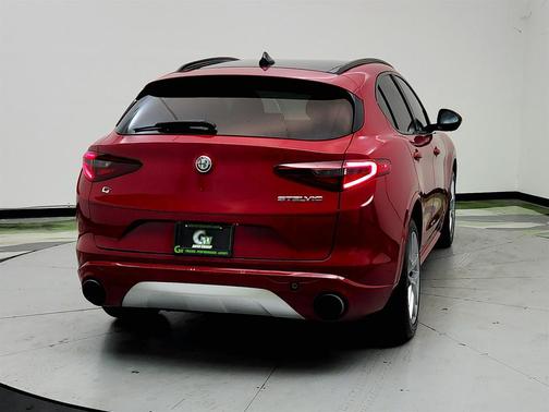 Red 2020 Alfa Romeo Stelvio Ti Sport