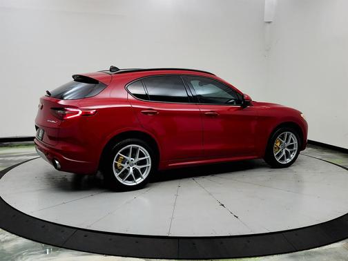Red 2020 Alfa Romeo Stelvio Ti Sport