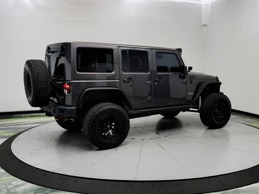 Gray 2017 Jeep Wrangler Unlimited Rubicon