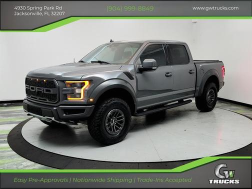 Gray 2020 Ford F-150 Raptor