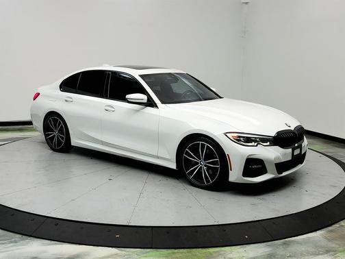 White 2020 BMW 330 330i