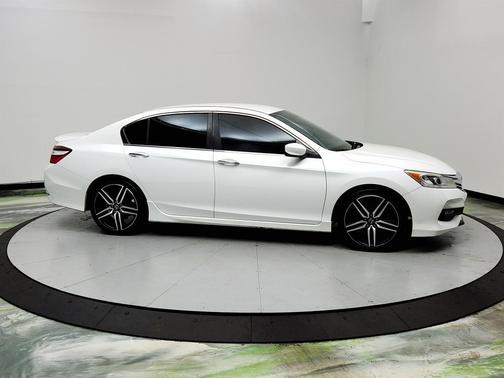 White 2017 Honda Accord Sport