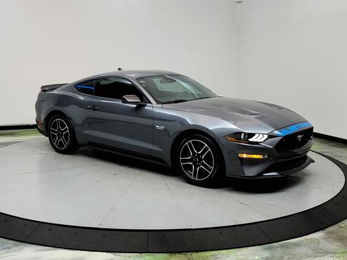 Gray 2021 Ford Mustang GT