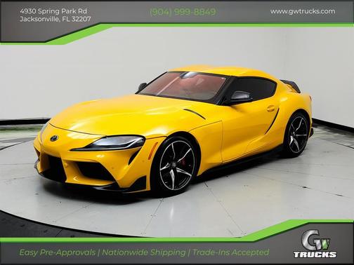 Yellow 2021 Toyota Supra 3.0 Premium