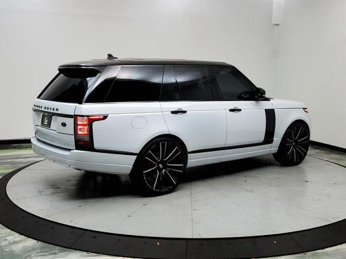 White 2016 Land Rover Range Rover 3.0L Turbocharged Diesel HSE Td6